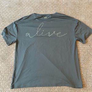 Whitney Simmons x Gymshark oversized t shirt size XL